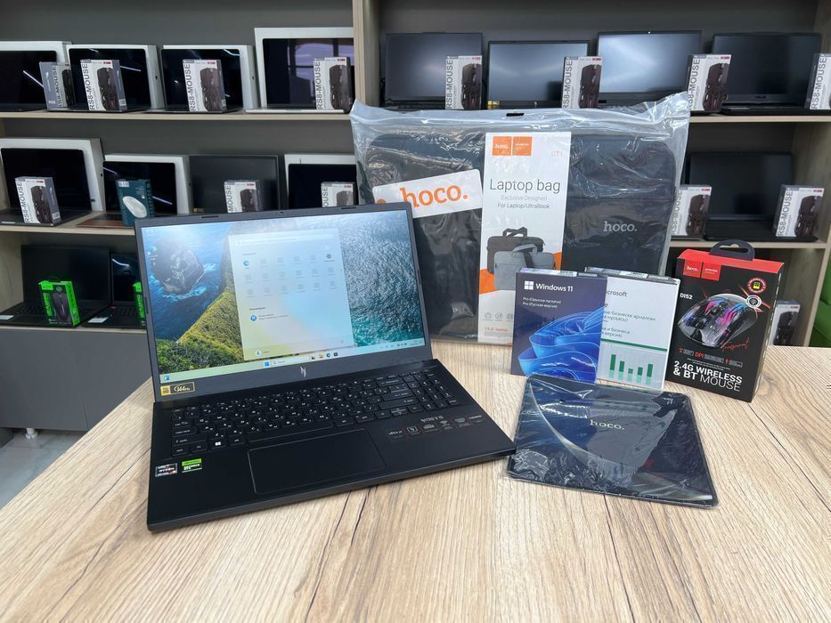 acer Nitro V15 • Ryzen 5‑7535HS • 16GB • 512GB ССД • RTX 4050 • 144Hz