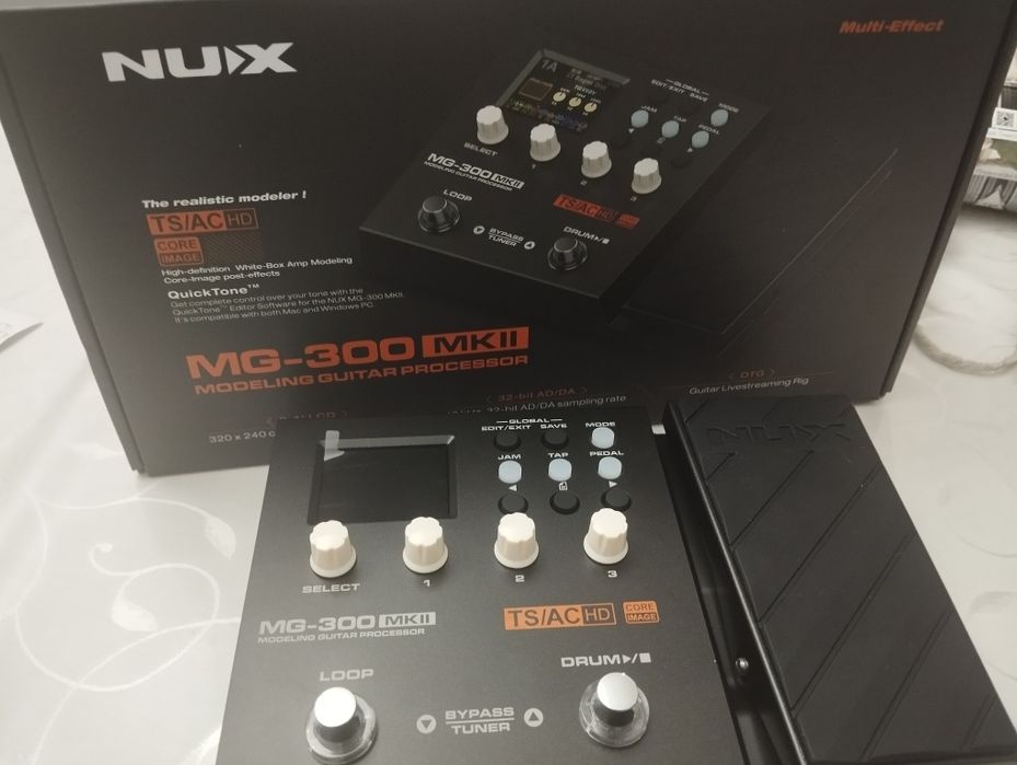 Гитарный процессор Nux mg-300 mkll