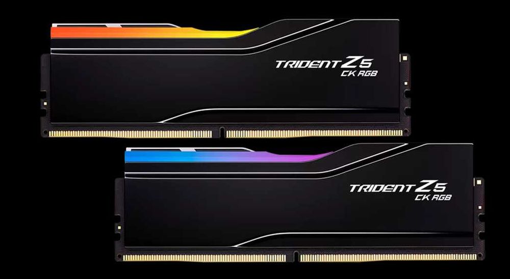 Memorii RAM G.SKILL Trident Z5 CK RGB DDR5-9000 CL42 48GB (2x24GB)