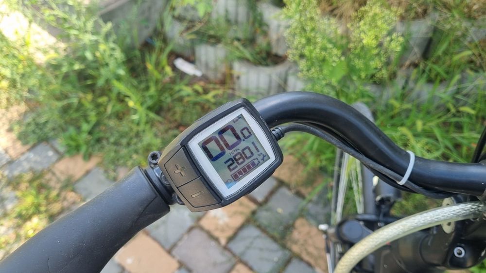 Bicicleta electrica Sparta cu motor Bosch delimitat