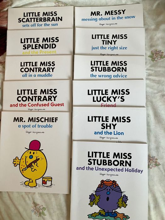 Поредица на английски: Little Miss & Mr.
