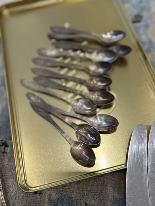 Продам мельхиорованные  ложки, вилки и ножи