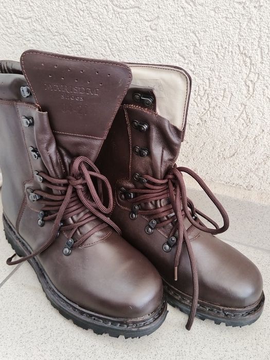 Bocanci militari piele