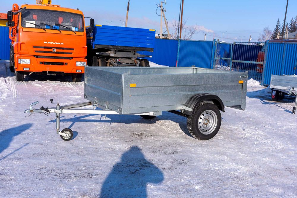 Прицеп легковой одноосный 2,5м борт 50