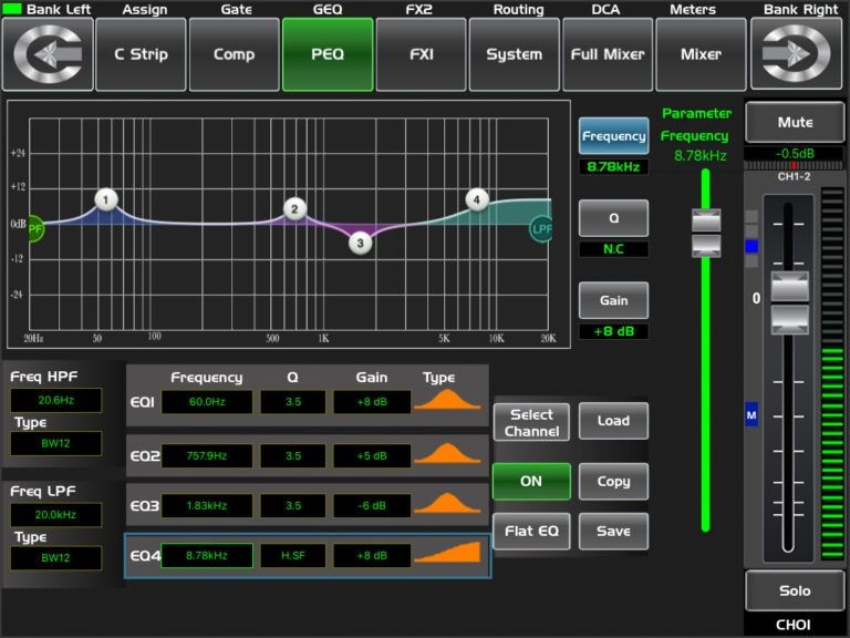 The t-mix 20.12 20Ch Digital Mixer