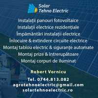 Electrician și montator panouri fotovoltaice