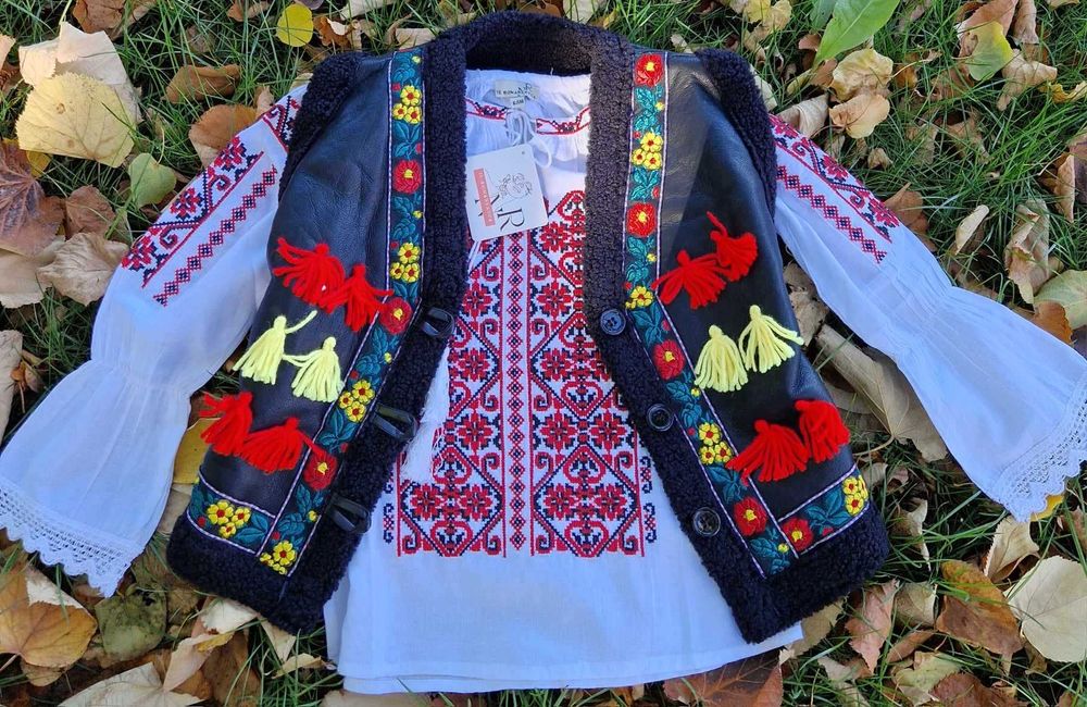 80 lei camasa /ie - costum popular national traditional