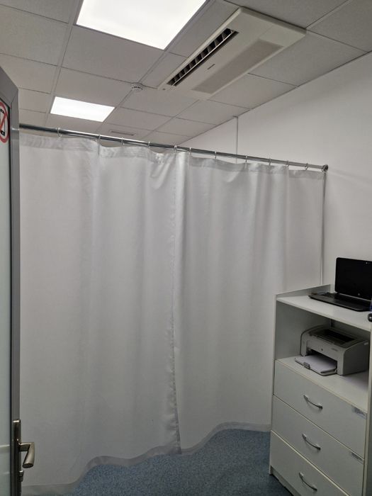 Шторы антибактериальные и водооталкивающие для медицинских учреждений