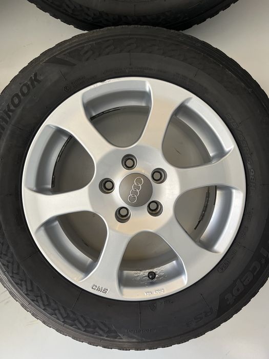 Джанти 16 цола 5х112 за Ауди Кю3 и А6 Олроуд със зимни гуми 215/65/16