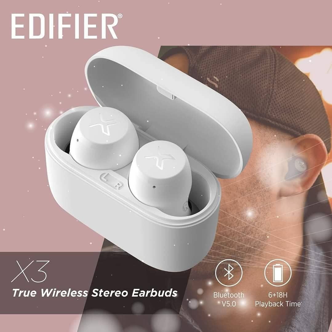 Топ! Беспроводные Наушники Edifier X3 /Bluetooth в чёрном цвете