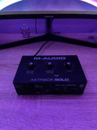 M-AUDIO M-Track Solo Interfata Audio Placa de Sunet