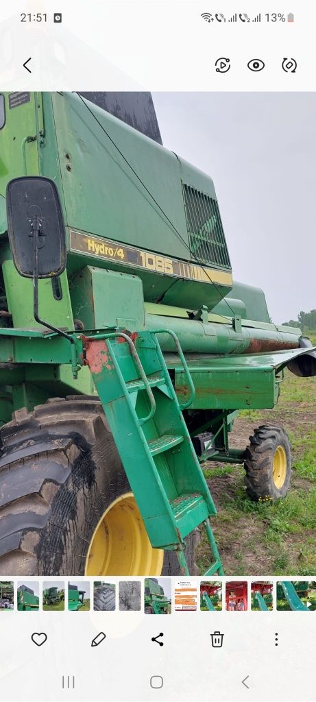 Piese combină Claas și John Deere