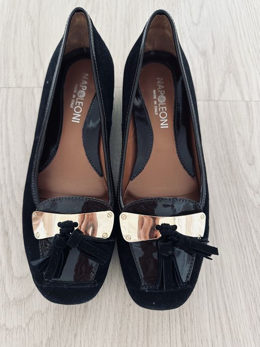 Обувки естествена кожа Mango, Eva Longoria