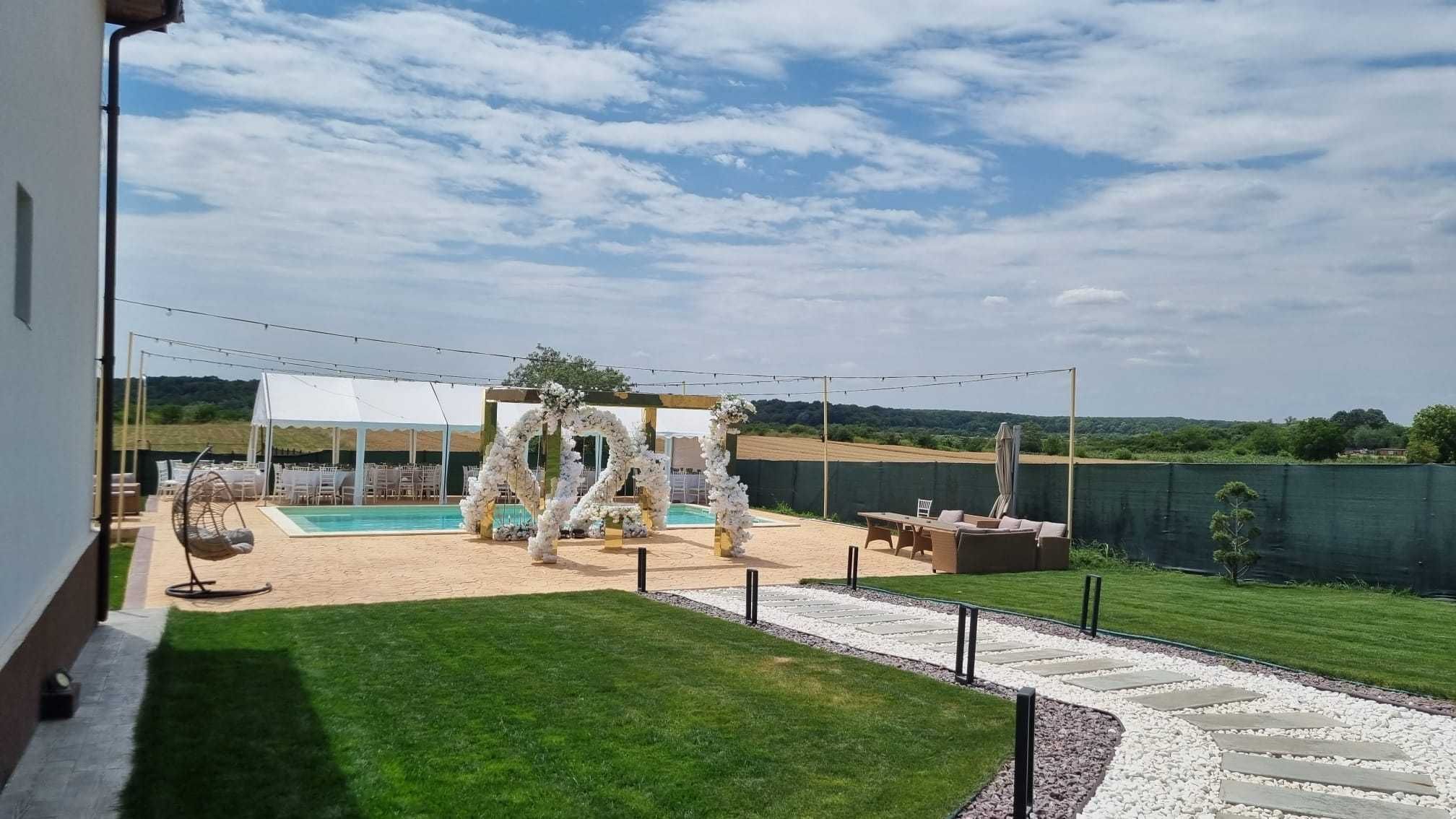 Vila petreceri / evenimente, cununii in aer liber