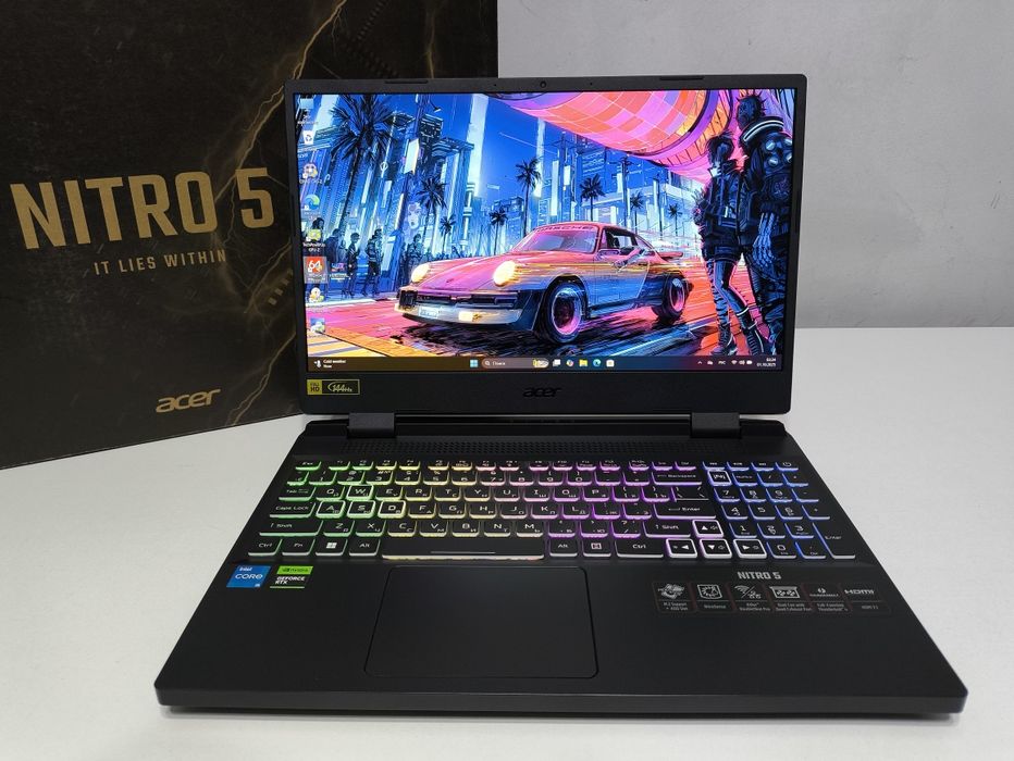 Абсолютно новый игровой ноутбук Acer Nitro 5 (i5 12450H/RTX 4060 8GB)