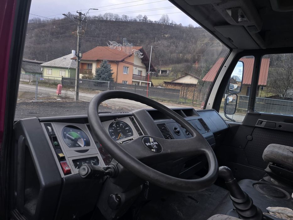 Camion MAN 8.163 Basculabil  7.5 tone basculantă