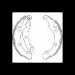 Set saboti frana Dacia Logan II Sandero II, Renault Clio IV pentru sistem franare tip Bosch diam 203mm 7701206429, marca Remsa