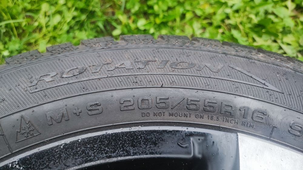 Set roți iarna 205 55 16 5x100 Volkswagen Audi