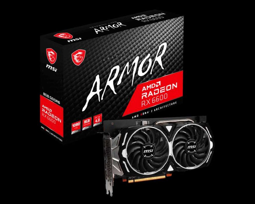 MSI AMD Radeon™ RX 6600 ARMOR 8G