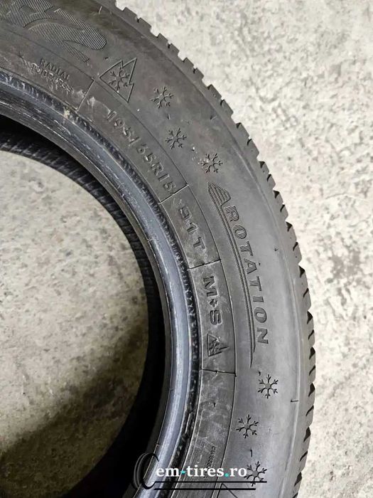 SET 4 Anvelope Iarna 195/65 R15 DUNLOP Winter Response 2 91T