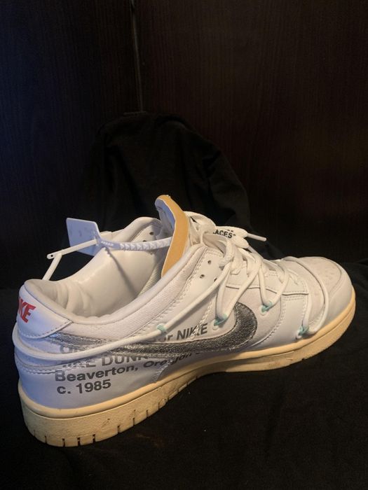 Nike dunk Off-white lot1