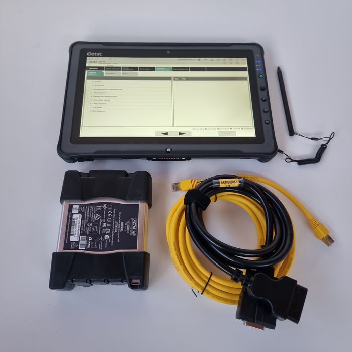 Diagnoză/Tester BMW ISTA ESYS ICOM NEXT cu Tabletă GETAC F110 G4