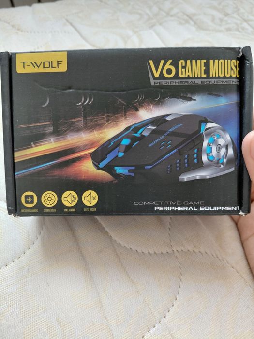 Игровая мышка с подсветкой