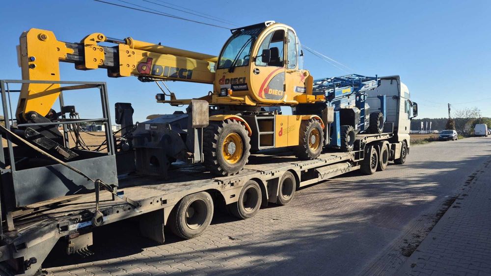 Аренда прямых и поворотных телескопических погрузчиков