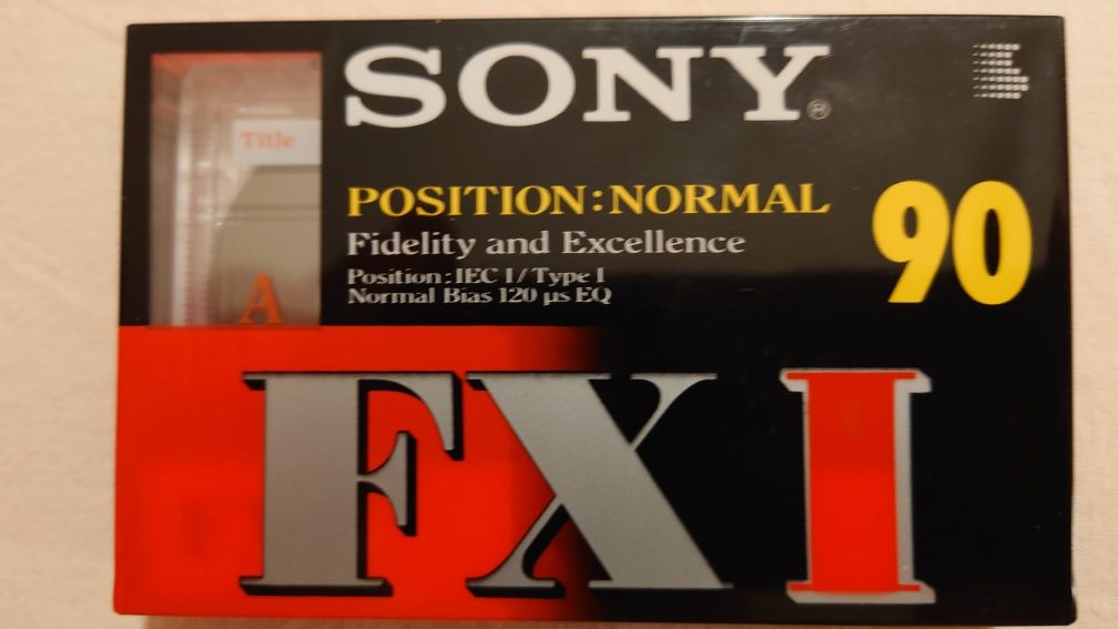 Нови аудио касети Sony