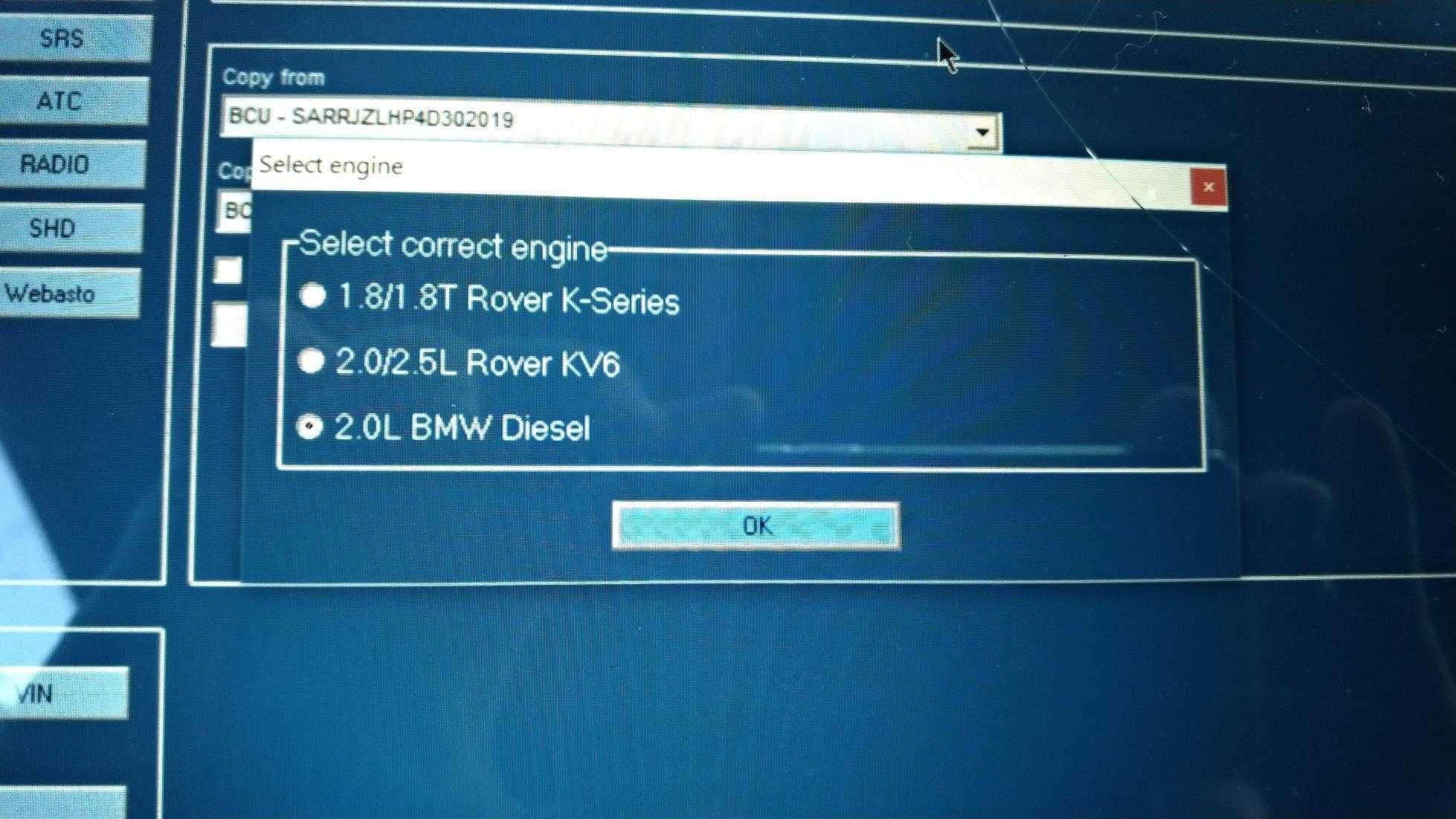 Tester diagnoza Rover 75 si MG ZT , Inpa K+DCan & Toaf Tools