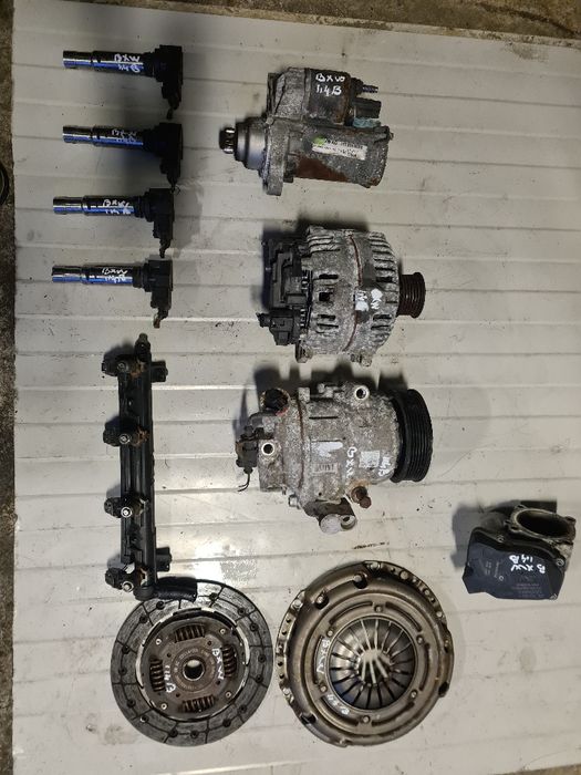 Alternator,electromotor,compresor clima vw motor 1.4 benzina, bxw