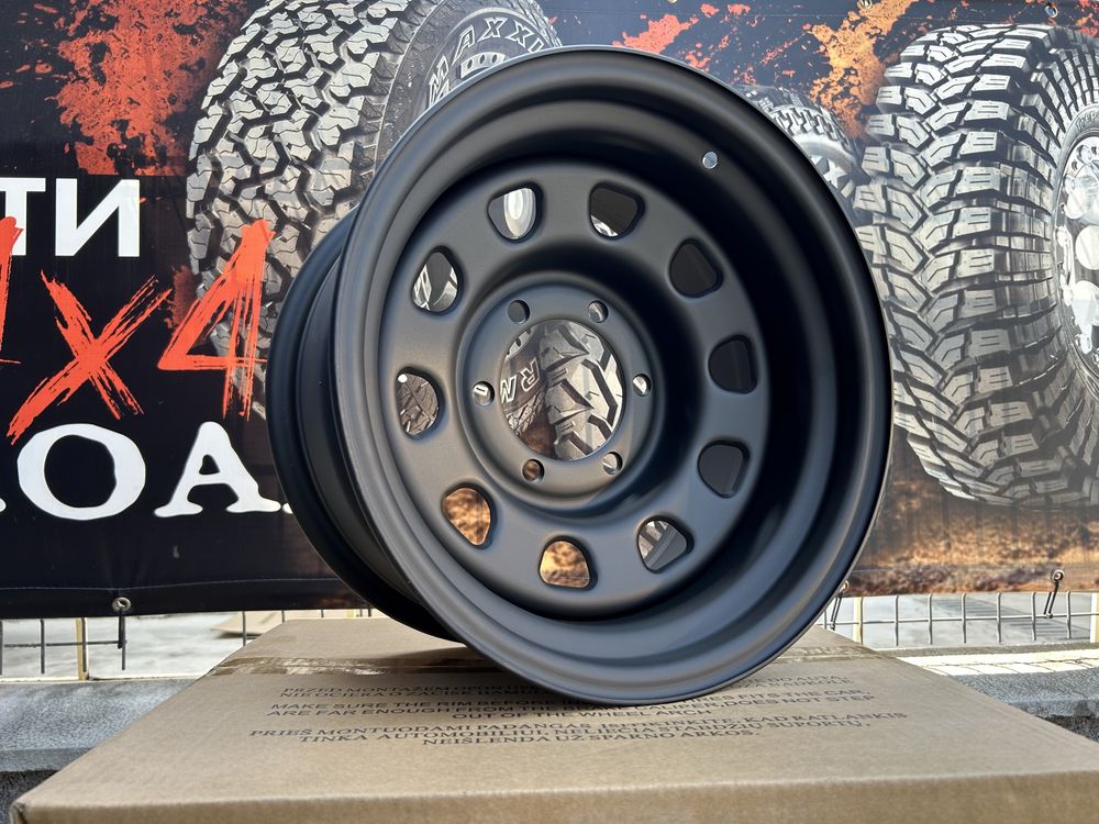 15" 6х139.7 Минусови Стоманени Джанти 4х4 Toyota Nissan Mitsubishi