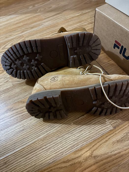 Боти Timberland sz.40, бежово / черно