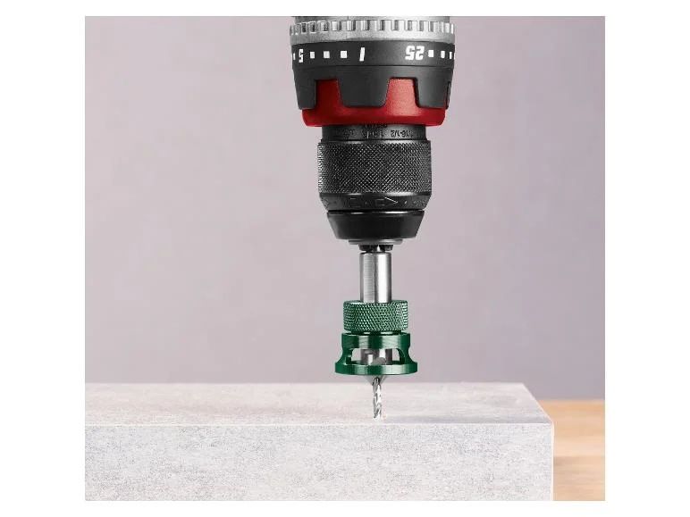 pre-găurire decufundare în pregătirea șuruburilor înecate Parkside