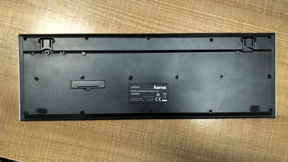 Tastatura Wireless HAMA Cortino R9134959, USB, negru