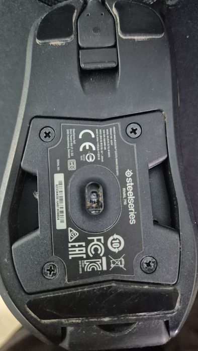 Mouse optic gaming Steel Series rival 650 impact II