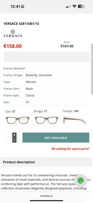 Ochelari dama Versace Butterfly originali 100% !   + toc piele !