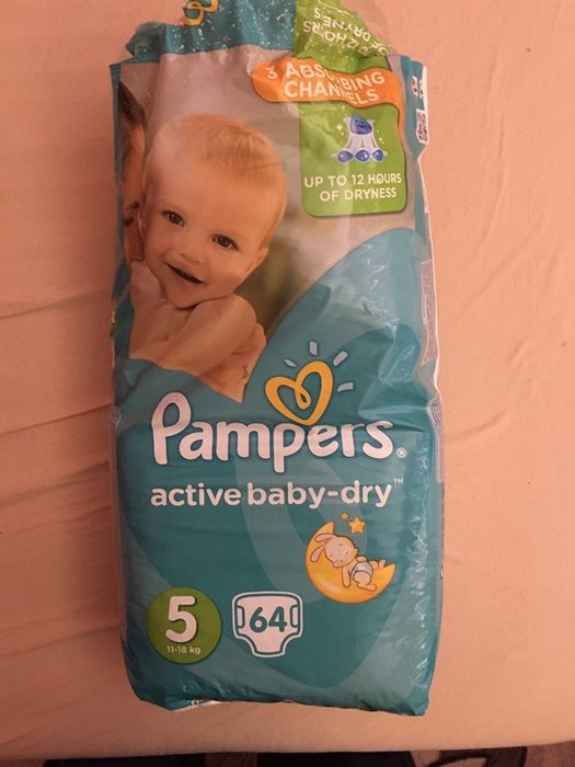 Pampers active baby dry 5