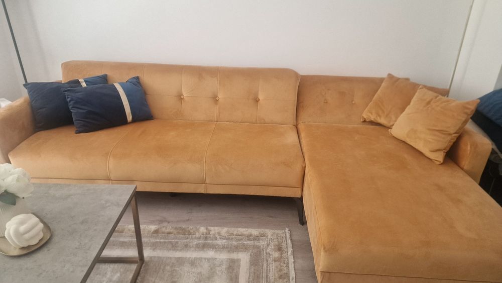 Canapea catifea nouă spuma memorie