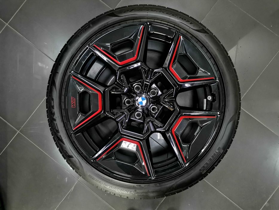 Като нови 22" Джанти BMW Style 922 M Red Label Гуми БМВ XM G09