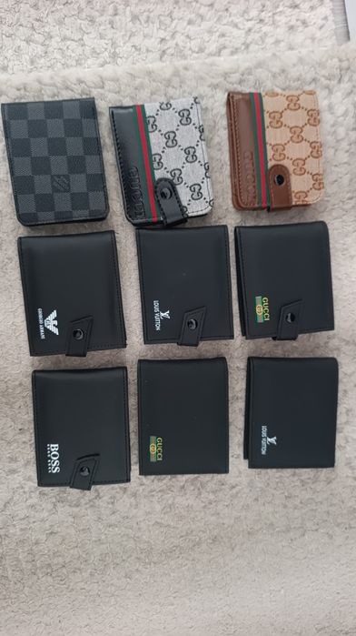 Нов мъжки портфейл портмоне boss, Louis Vuitton armani
