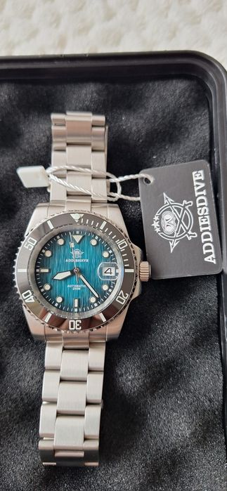 Nou! Ceas automatic, cu Seiko NH35A.