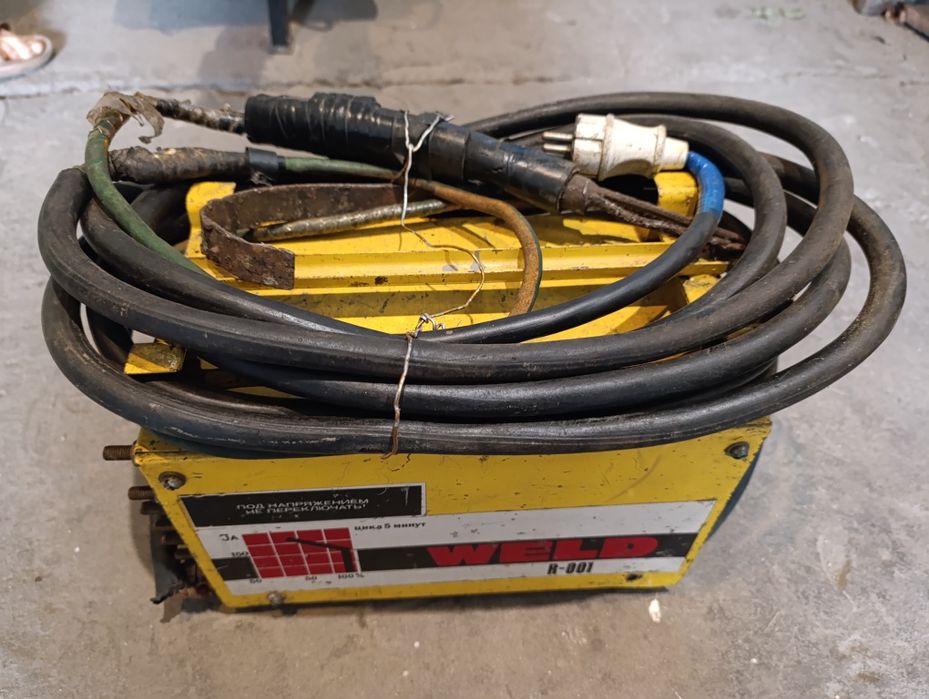 Сварочный аппарат R-001 Weld RAF, Латвия, 8 ступеней от 80-220А, 220В