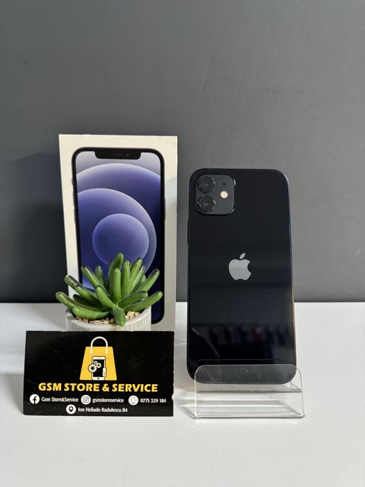 Iphone 12 128Gb Black Garantie Gsm Store&Service