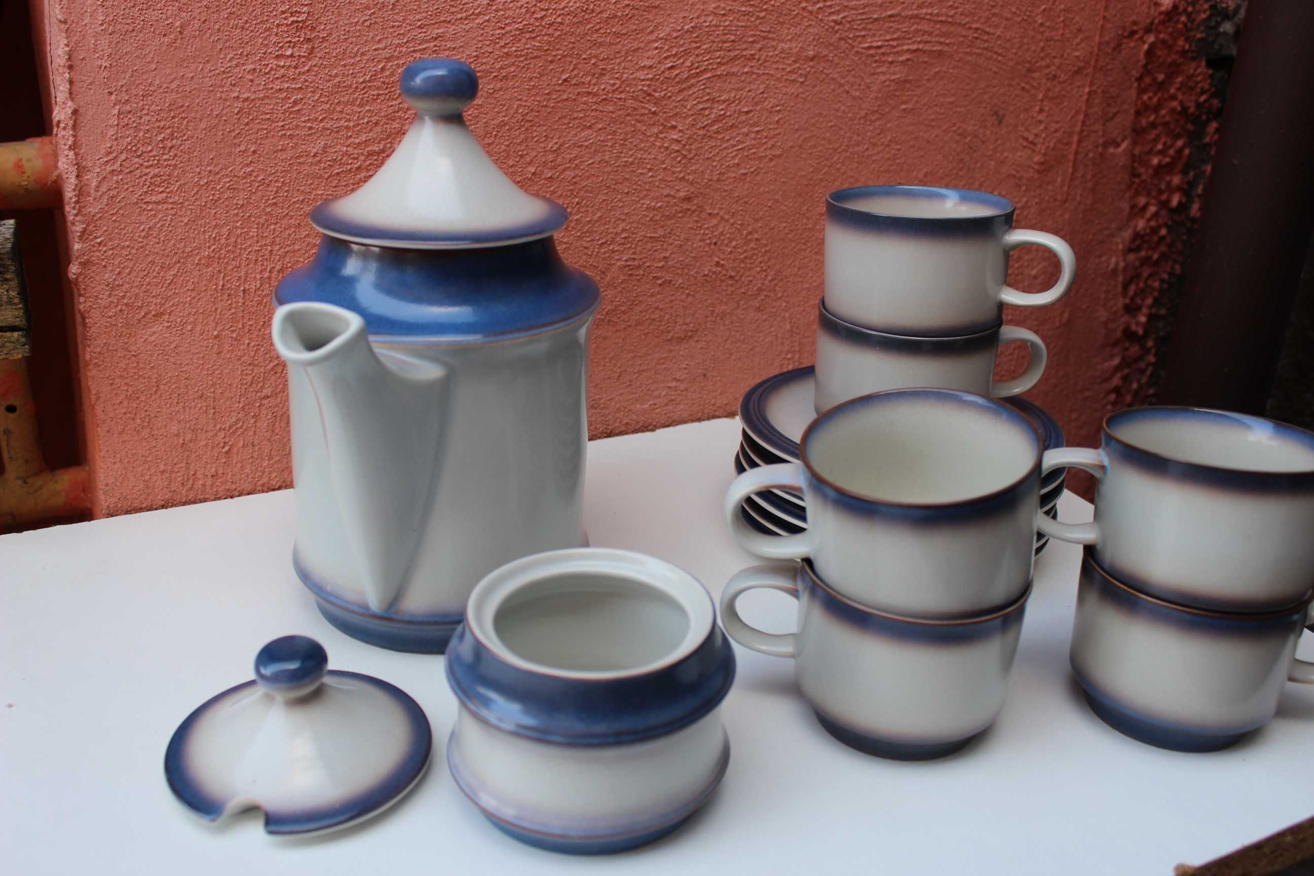 Set ceramic 6 persoane ceai/cafea GOEBEL Country Auvergne, Germania