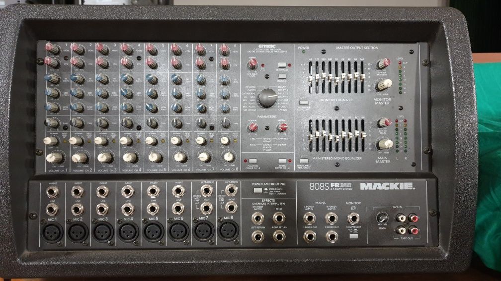 Пулт (power mixer) MACKIE 808S FR SERIES