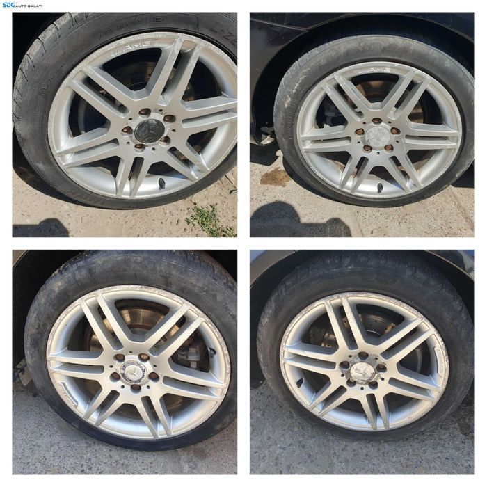 Set 4 Jante Aliaj 245 40 17 R17 si 225 45 17 ZR17 AMG Mercedes Clasa C Class W204 2007 - 2014 [K6222]