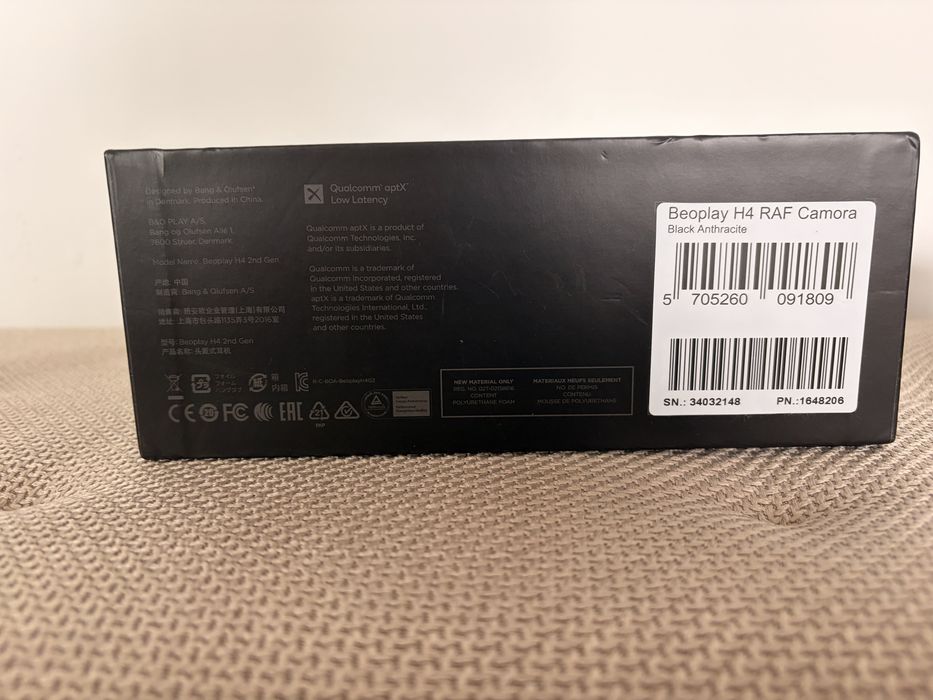 Căști Bang & Olufsen Beoplay H4 2nd Gen RAF Camora Anthra Studios