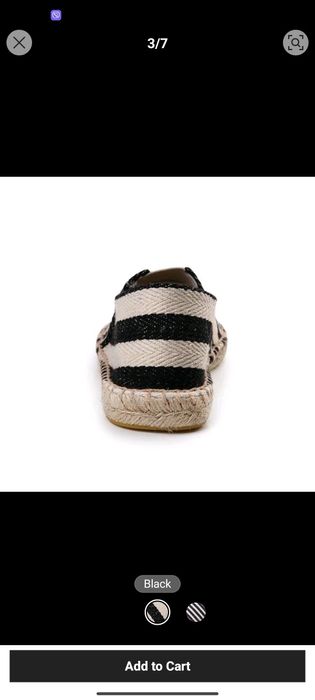 Нови мъжки еспадрили обувки с конопена подмека 46/47