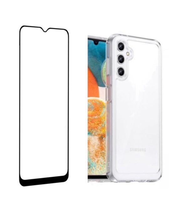 Samsung A24/A15/A14/A13/A12/A16/A17 Husa Sil Premium + Folie Sticla 9D